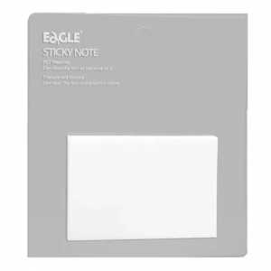 BLOCO ADESIVO TRANSPARENTE TYSN7603 STICKY NOTES 100X75MM 100 FOLHAS EAGLE - Imagem 3