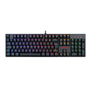 TECLADO MECANICO USB GAMER SURARA PRO SWITCH BROWN REDRAGON K582RGB-PRO V2 PRETO - Imagem 3